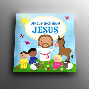 Illustrated Christian Children's Picture Bible - Lightweight Softcover Book for Young Readers, with Jesus' Teachings, Kindness & Love Themes, Sunday School Resource, Everyday Reading Choice, Ideal Gifts