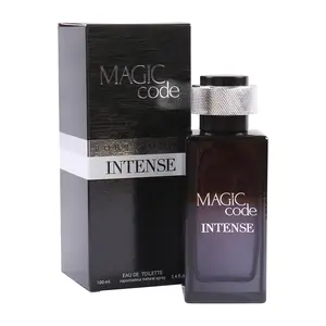 Magic Code Intense Eau De Toilette Natural Spray Cologne For Men - 100ml/3.4fl.oz. - Men's Fragrance