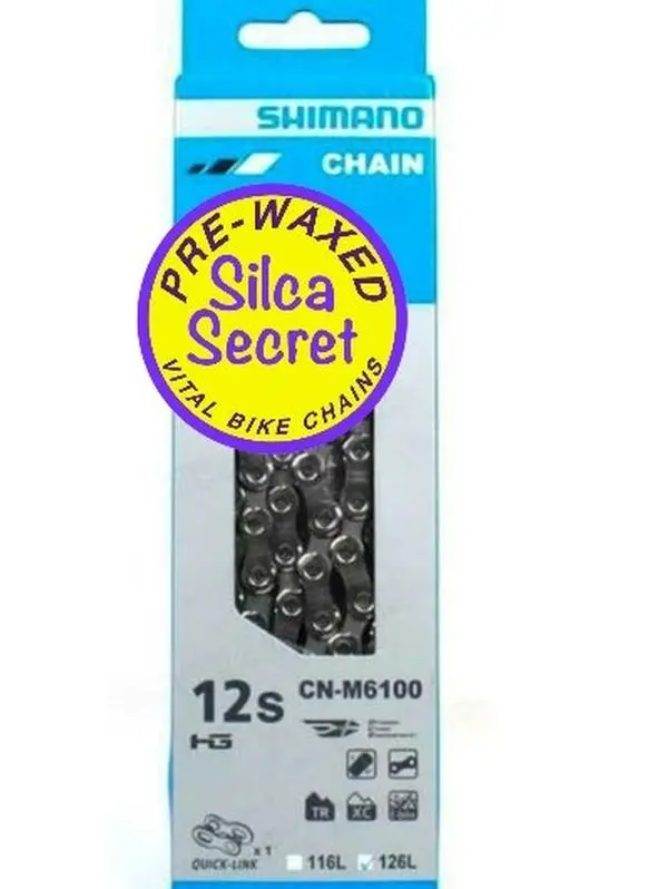 Deore M6100 Chain 12 speed - SILCA WAXED