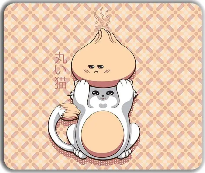 Marui Neko Themed Cute Classic Mouse Pad, Non-Slip Rubber Back Desk Mouse Pad for Gamers-Workers, Precise Control Computer & Office Accessory