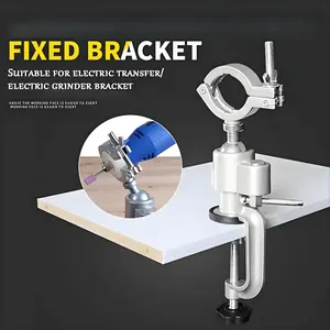 1 universal bracket, table vise, universal rotating vise 360° universal work adjustable multi-function aluminum alloy fixed vise