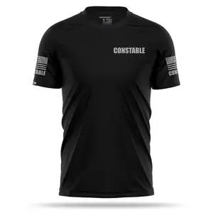 [CONSTABLE] Men's Performance Shirt [BLK/GRY]
