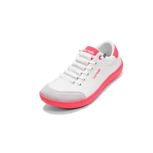 Zorwalk Barefoot Shoes for Women — Wide Toe Box Sneakers with Thumb Space Heightening, Zero Drop PU Leather Shoes, Double Arch Support Orthopedic Office Trainer