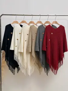 Women's Versatile Fringe Trim Shawl, Trendy Solid Shawl, Fashionable Solid Color Scarf Accessory, Perfect for Outdoor Activities, Multi-Purpose Stylish Pairing Essential