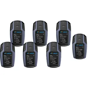 Mini Key Fob 4G POC Walkie Talkie, 5000 Mile Long Range Two Way Radio, No Monthly Fee, SIM Card Included, For USA, Canada, Mexico, 1/3/4pcs