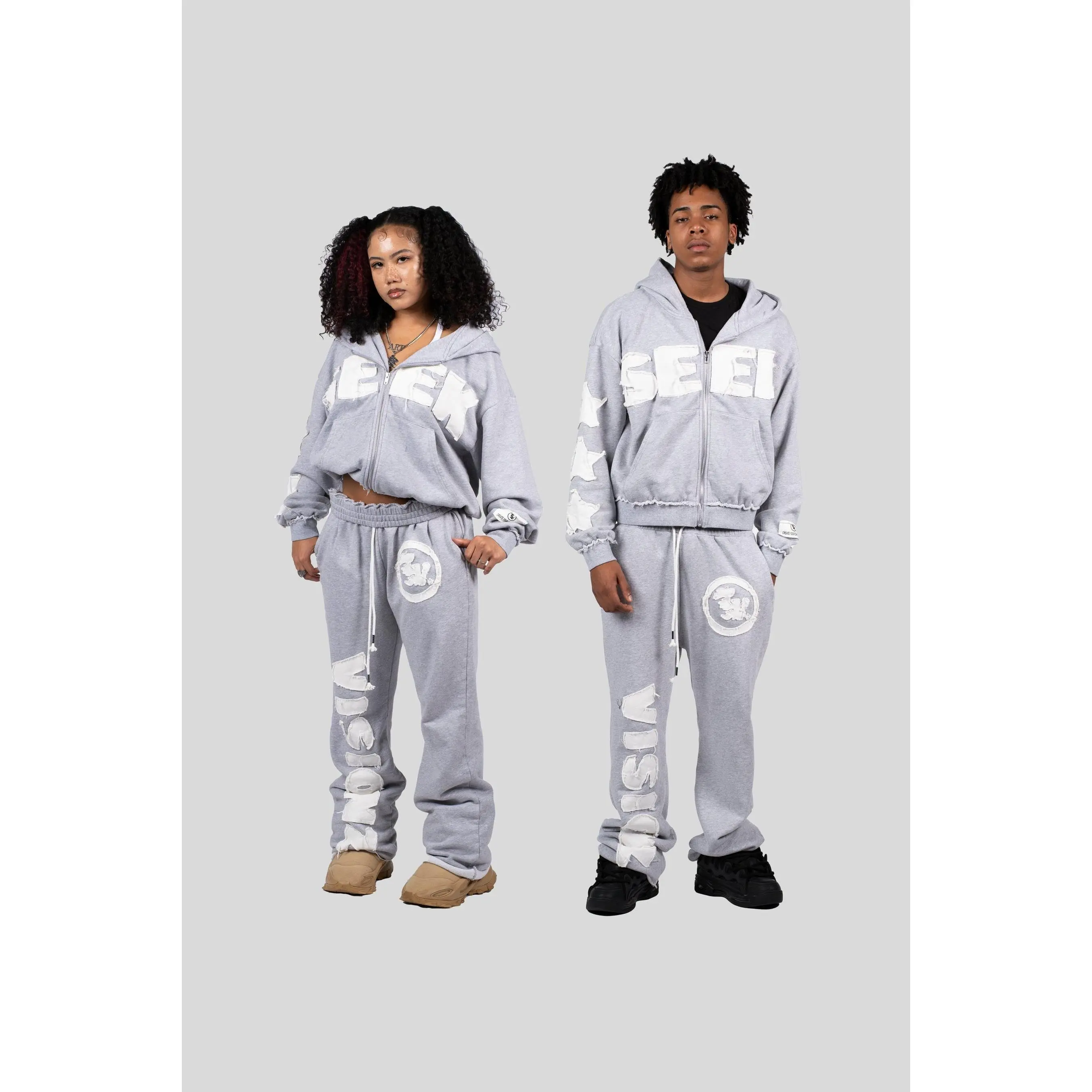 SEEK ZIPUP Unisex Cotton Hoodie - TikTok Shop