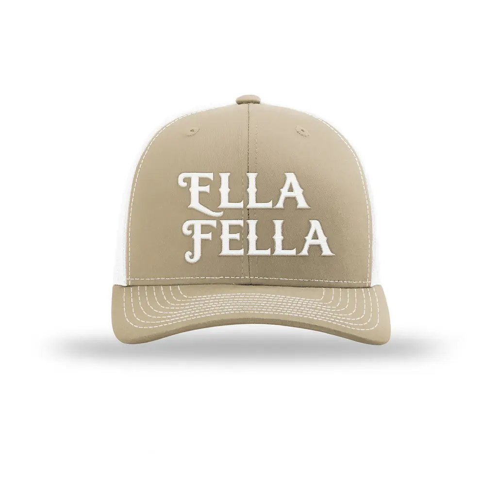 Ella Fella Embroidered Cap — Richardson 112 - TikTok Shop
