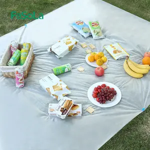 FaSoLa disposable picnic mat, travel camping tablecloth, outdoor picnic waterproof thickened portable sand mat