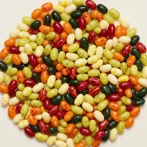 Jelly Belly Bulk Jelly Beans 2.5lb Mix - 5 Gourmet Flavors (Buttered Popcorn, Sizzling Cinnamon, Juicy Pear, Watermelon, Peach) - Fresh Snack, Sweet Candy Scoops & Mixes