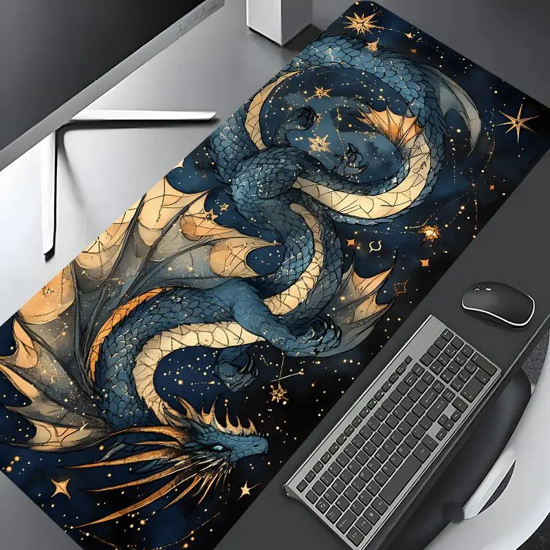 majestic dragon extended mousepad - TikTok Shop