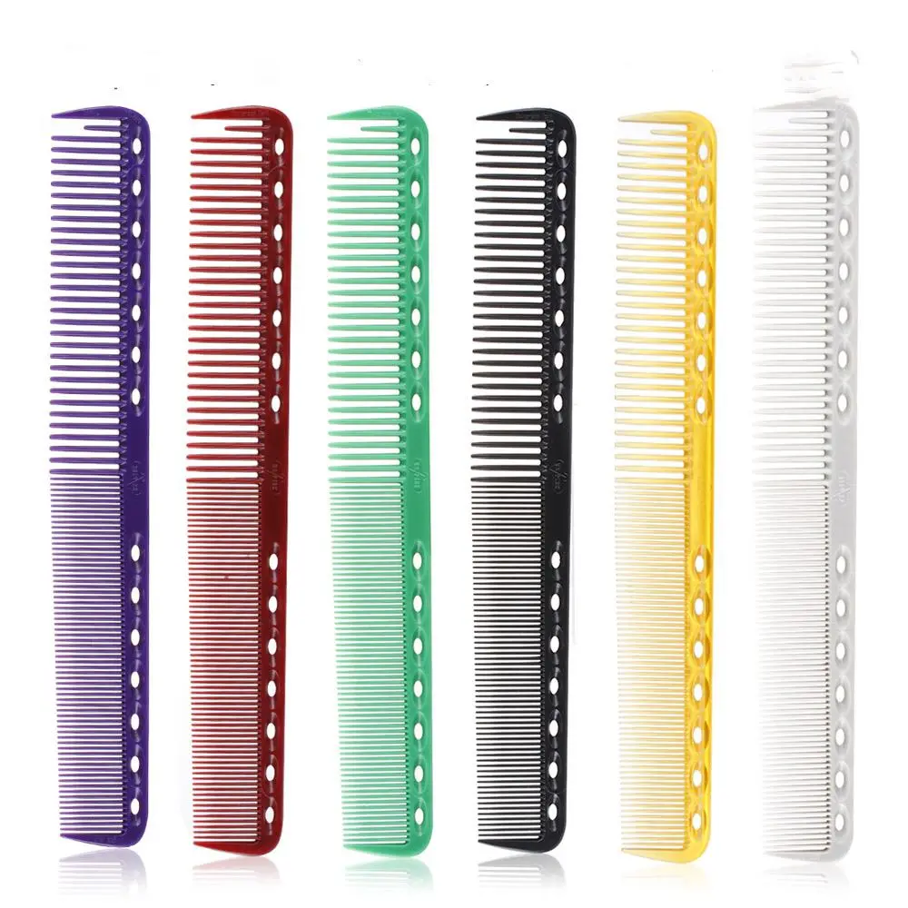 6 Colors Professional Hair Combs Barber Hairdressing Hair Cutting Brush Anti-static Tangle Pro Salon Hair Care Styling Tool