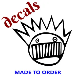 Ween Boognish Decal - Made to Order in Various Sizes and Colors