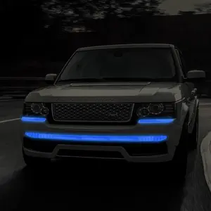 7 Pcs Auto Strong Reflective Stickers (Blue) – Bumper/Trunk/Mirror Decals, Waterproof Self-Adhesive for Night Visibility & Safety