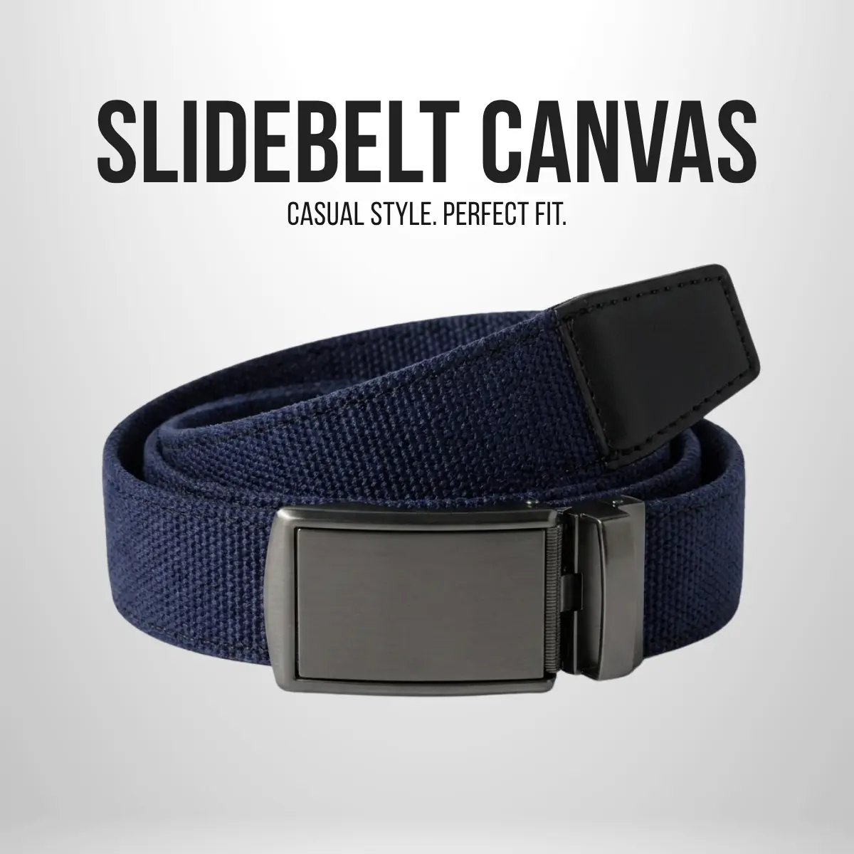 Navy Canvas Belt Navy Canvas Belt