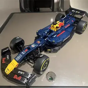 Oracle Red Bull Racing F1 42206 Building Blocks | Technic Mechanical Group MOC City Supercar | 1:8 Scale High-Detail Puzzle Assembly Brick Toy | Movable Gearbox V6 Engine Model Car Kit Ideal Gift for Boys & F1 Enthusiasts