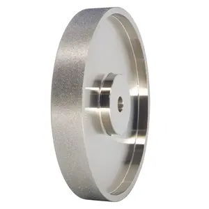 CBN Grinding Wheel, Dia 6" x 1" Wide with 1/2" Arbor, Grinding Wheel for Sharpening High Speed, Grit 180