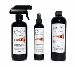 Summer Mega Bundle | Mop Soap + All Purpose Cleaner + Room Spray | Whole Home Cleaning Set