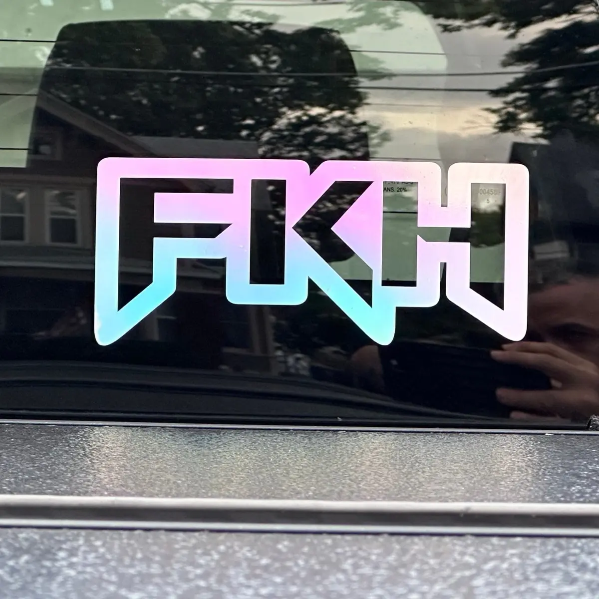 FKH FJB Car Truck Decal Trump 2024 - Perfect for Political Supporters