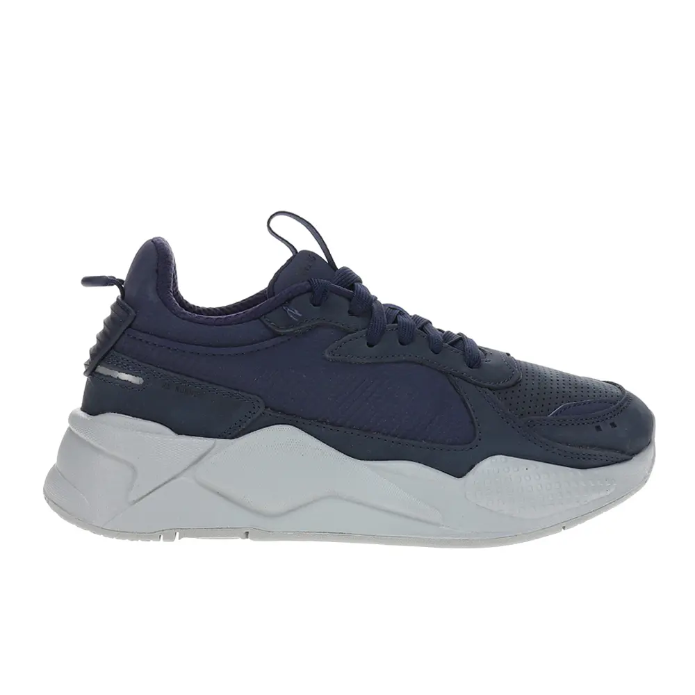 PUMA Mens Rs-X Midnite Haze Lace Up Sneakers Shoes Casual - Blue