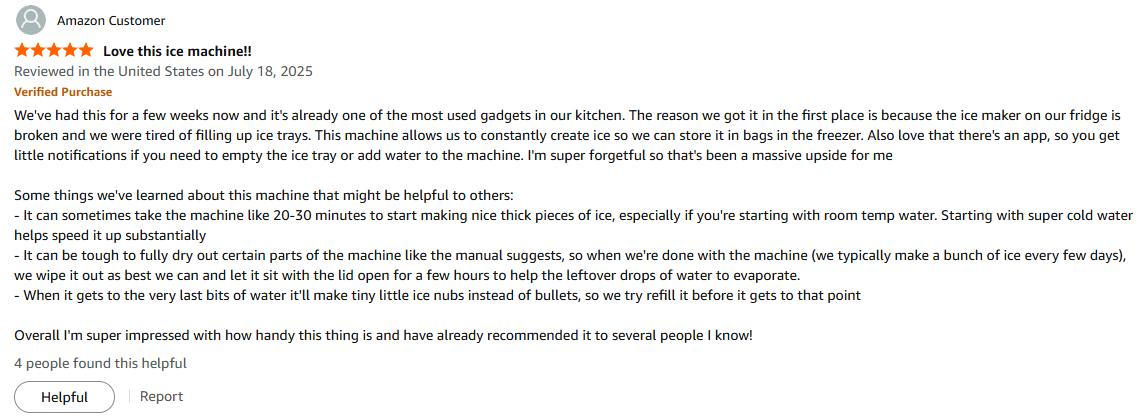 [Upgraded Version] ecozy Nugget Ice Maker Dispenser, 40lbs/24H, 10Mins Quick Ice Makeup, 40lbs Sonic Storage, Self-Dispensing Pellet Ice, Touchless Self-Cleaning Ice Dispenser for Kitchen Office Bar Party