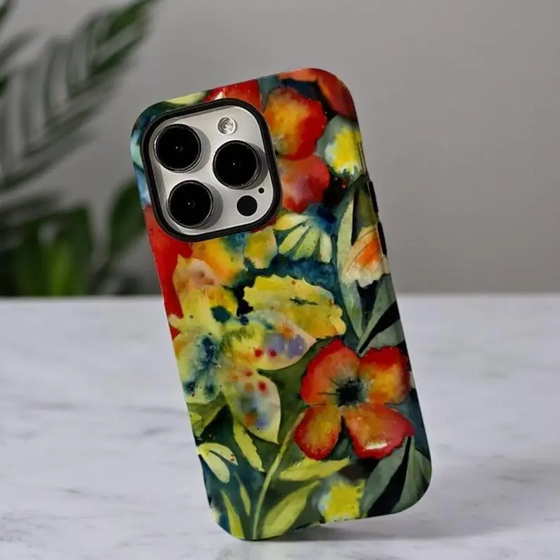Adrianne Lenker Songs Album Art Smartphone Case - Floral Flower Design, Protective Cellphone Cover, Mobile Accessories for iPhone 17,16,15,14,13,12,11 Pro Max,X,XR,XS Max,8,7 Plus & Samsung Galaxy S25, Handheld, Casing