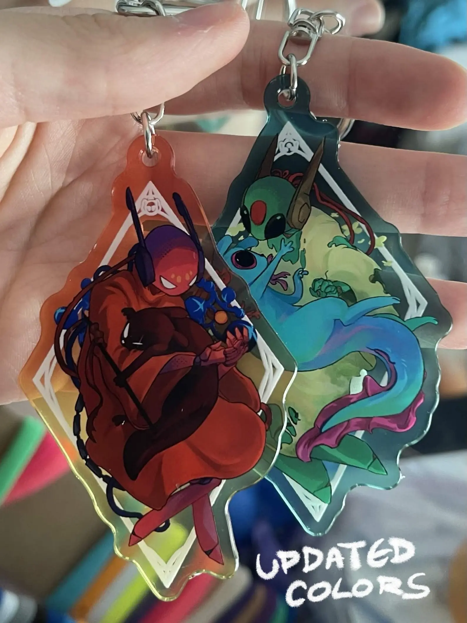 Rain World Acrylic Keychain, Perfect Gift for Fans & Collectors