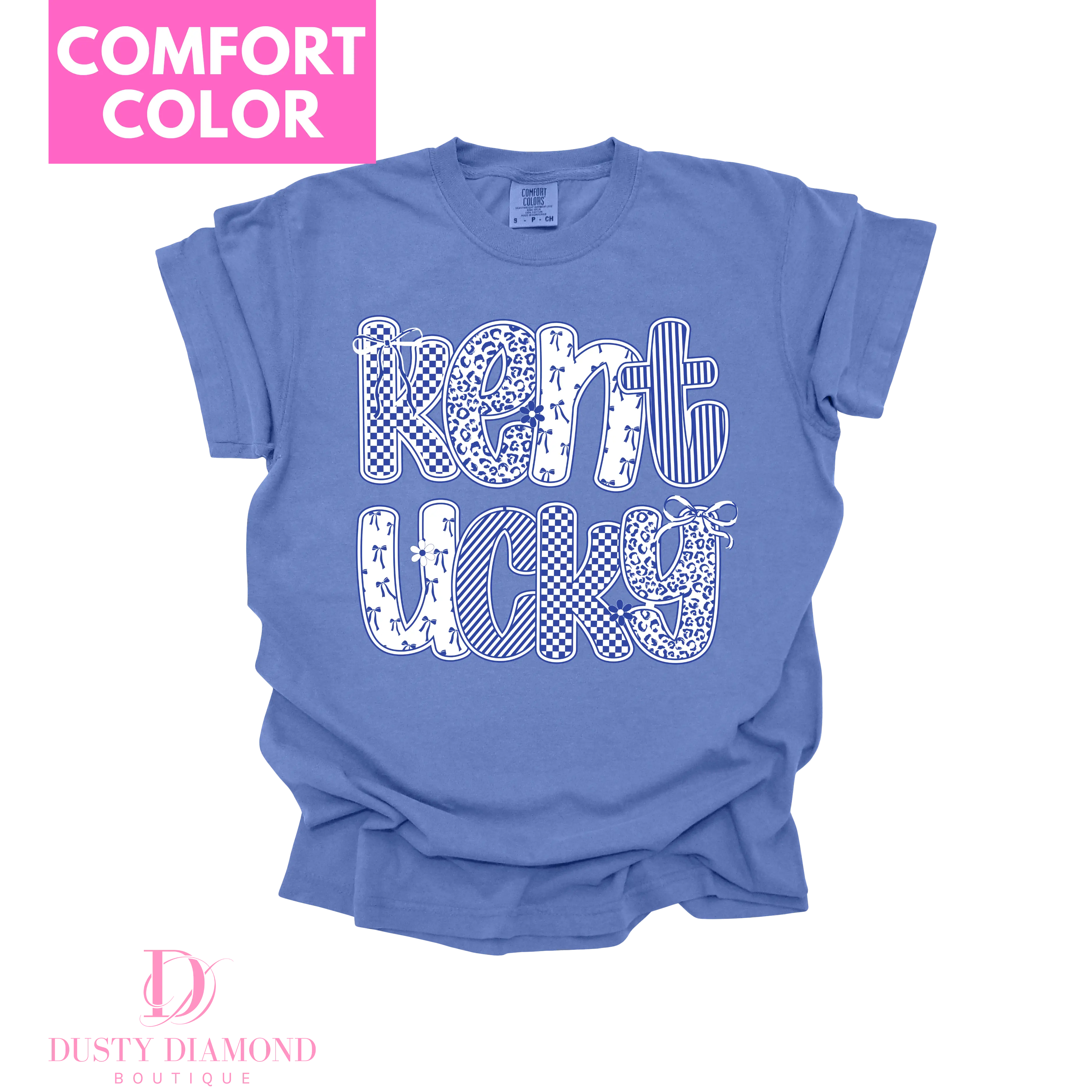 Kentucky Alpha Letters Comfort Color T-shirt