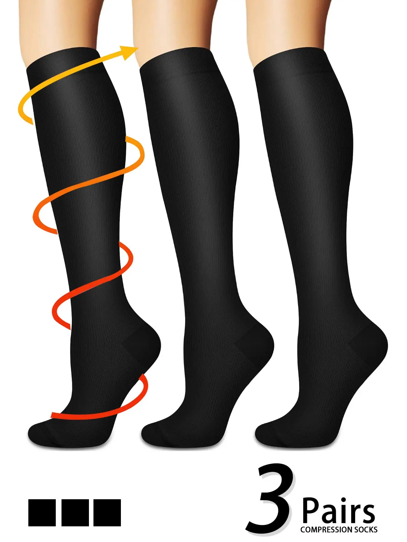 Black three-piece set