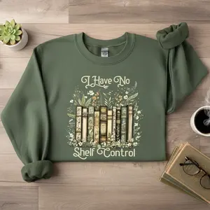 I Have No Shelf Control Shirt, Bookworm Gift, Book T-shirt, Librarian Shirt, Book Lover Gift, Reading Teacher Shirt