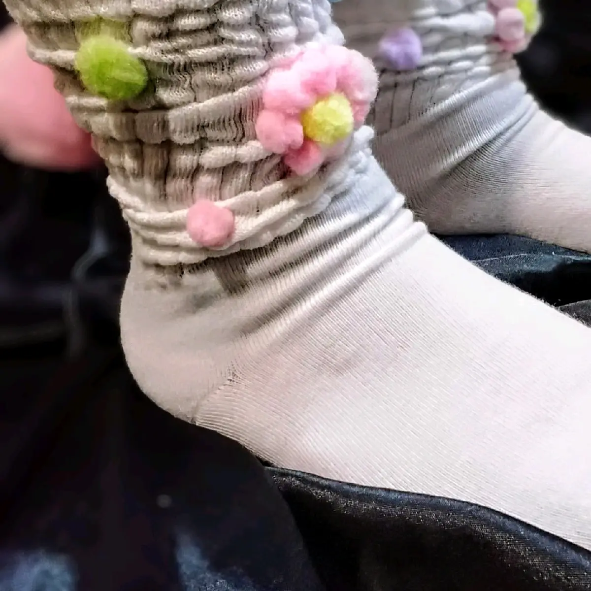 Custom Krocsocks - Thick and Cozy Cotton Socks with Removable Gems and Jewels for Men, Women, and Children - Comfort