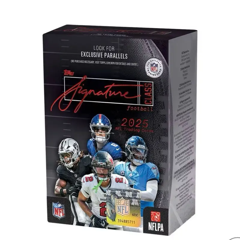 2025 Topps Signature Class NFL Football Value Box - Sports Cards Packs, Collectible Sets, 24 per Box, Collectible Sports Cards