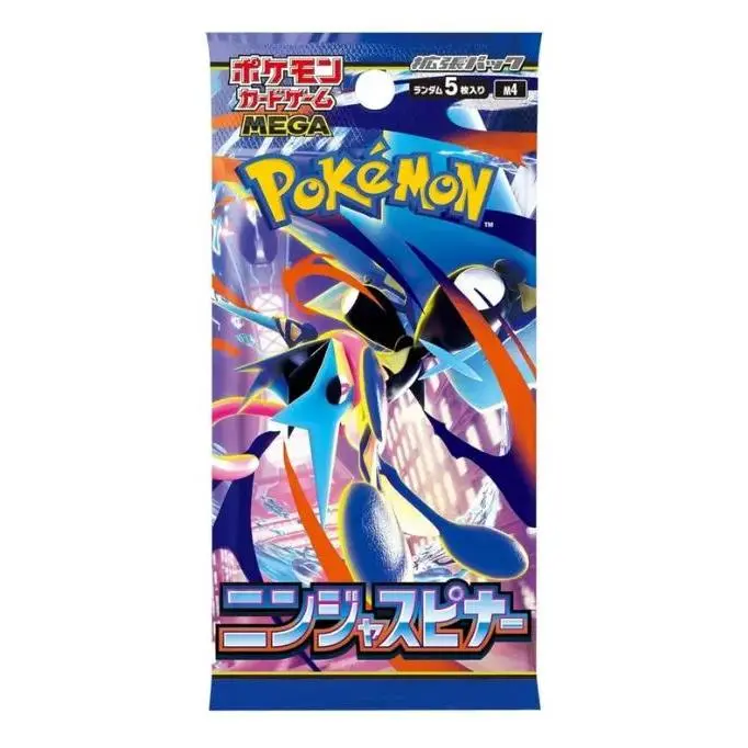 JP Pokémon Japanese Ninja Spinner Mega M4 Loose Packs Sealed