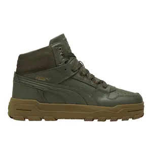 PUMA Mens Rebound Abrupt Mid High  Sneakers Shoes Casual - Green