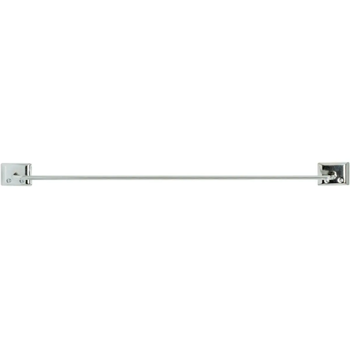 212 MAIN 24" Chrome Finish Towel Bar with Towel Hook, Wall Hook and Mounting Hardware, 24 In, Holds Towels