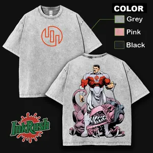 Thragg Viltrumite Invincible Universe v3 , Invincible ss4 Comics T-Shirt, viltrumite compression shirt ,TV Show Comics Washed T-shirt invincible war graphic tee Menswear streetwear lover