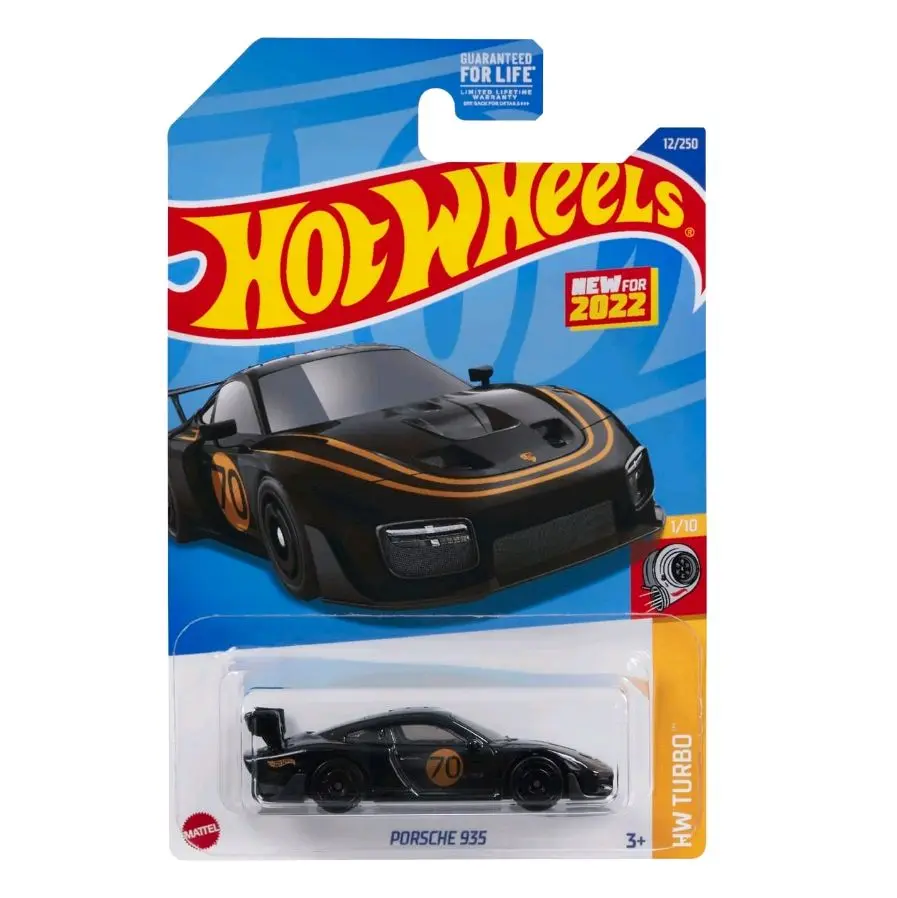 Hot Wheels Porsche 935 Black and Gold HW Turbo 1/10 New For 2022 Mattel 1:64