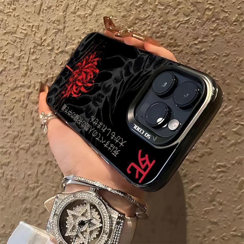 Popular Tokyo Anime Ghoul Phone Case Compatible with for iPhone 17 16 15 14 13 12 11 Air Pro Max Plus, Featuring a Shockproof Matte Back Protective Personalized Casing.