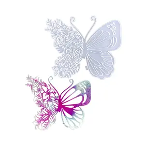 Butterfly Resin Silicone Mold, Candle Making, DIY Creative Hanging Ornament Mould, Home Decor Craft Tool, Wall Art Garden Decoration
