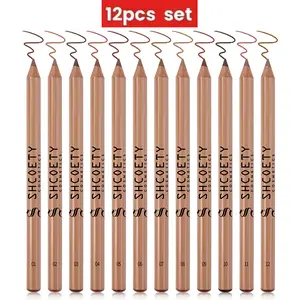 12-Color Lip Liner Kit – Smudge-Proof & Waterproof, Silky Smooth Formula, Easy to Blend for Flawless Lip Definition & No Harsh Lines