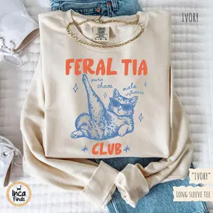 Cool Tia Club Shirt, Funny Tia Shirt, Gift for Tias, Mexican Aunt Tee, Cute Tia Sweatshirt, Funny Latina Aunt Tee, Tia Auntie Gifts