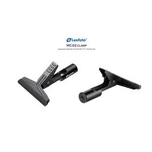 Leofoto MC-02 Manganese Steel Mini Clamp Metal Multi-Function 1/4"