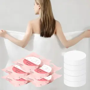 Disposable Compressed Bath Towel Sheet, Portable Oversized Bath Towel 27*55 inch, Suitable for Home and Hotel, Hospitality, Camping, Traveling, Picnics, Beach