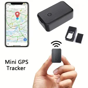 Portable Magnetic GPS Car Locator - Instant concealed car locator with rechargeable battery, suitable for seniors and assets, black