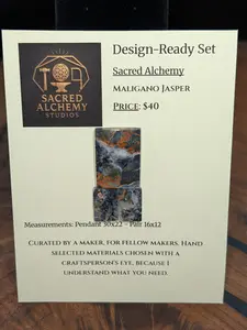 Rectangle Shape - Maligano Jasper - Design-Ready Set