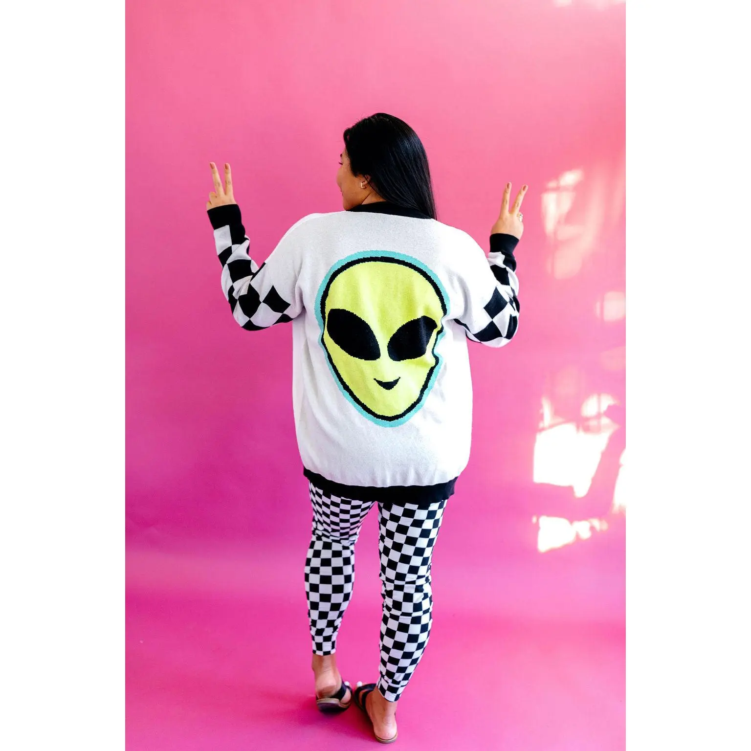 TABY ORIGINAL: Free To Be Different Cardigan (XS-5X)***