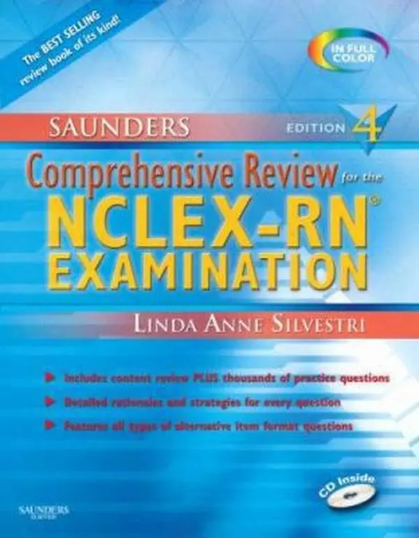 USED Book - Saunders Comprehensive Review for the NCLEX-RN® Examination (Saunders Comprehensive Review for Nclex-Rn) by Linda Anne Silvestri (Paperback) - english