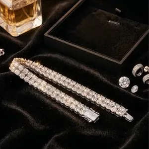 Silver Diamond Tennis Bracelet