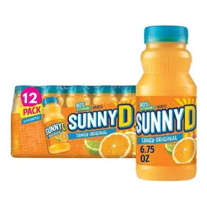 SunnyD Tangy Original Orange Flavored Citrus Punch, 6.75 fl. oz., 12 pk.