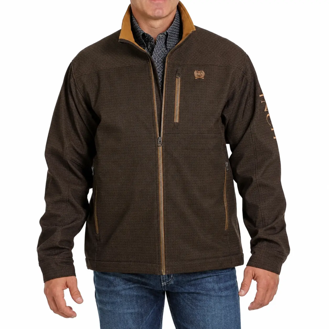 CINCH -Men’s Bonded Concealed Carry Jacket - Brown