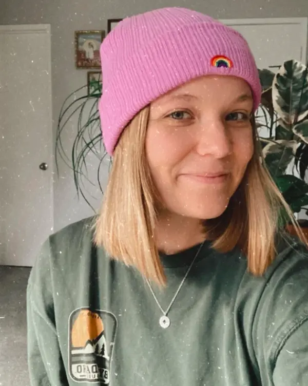 ALLCAPS Hand Embroidered Rainbow Beanies for All - LGBTQIA+ Pride